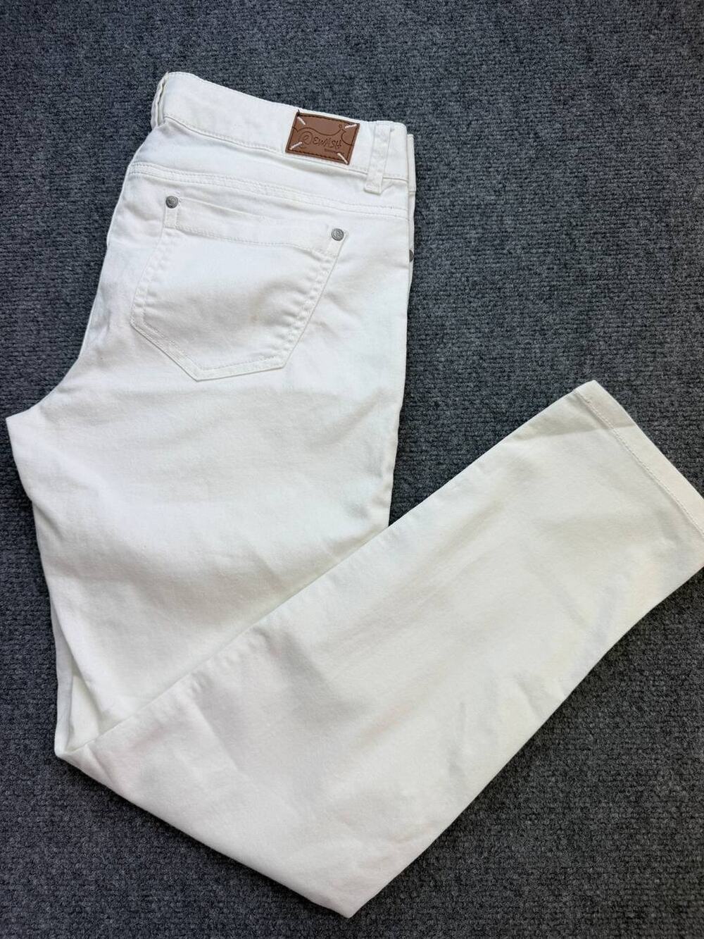 Rewash Women’s Juniors Size 13 White Skinny Stretch Denim Jeans